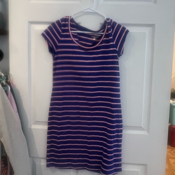 Lilly Pulitzer Dresses & Skirts - Lilly Pulitzer Navy and Pink Stripe dress  sz s